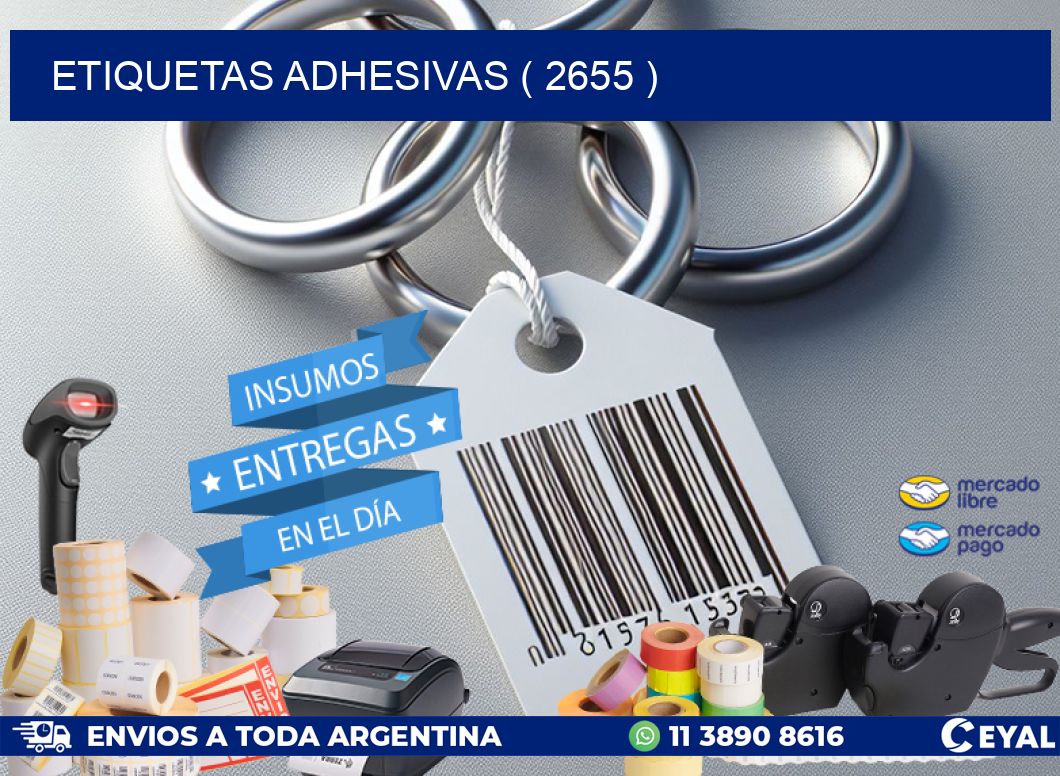ETIQUETAS ADHESIVAS ( 2655 )