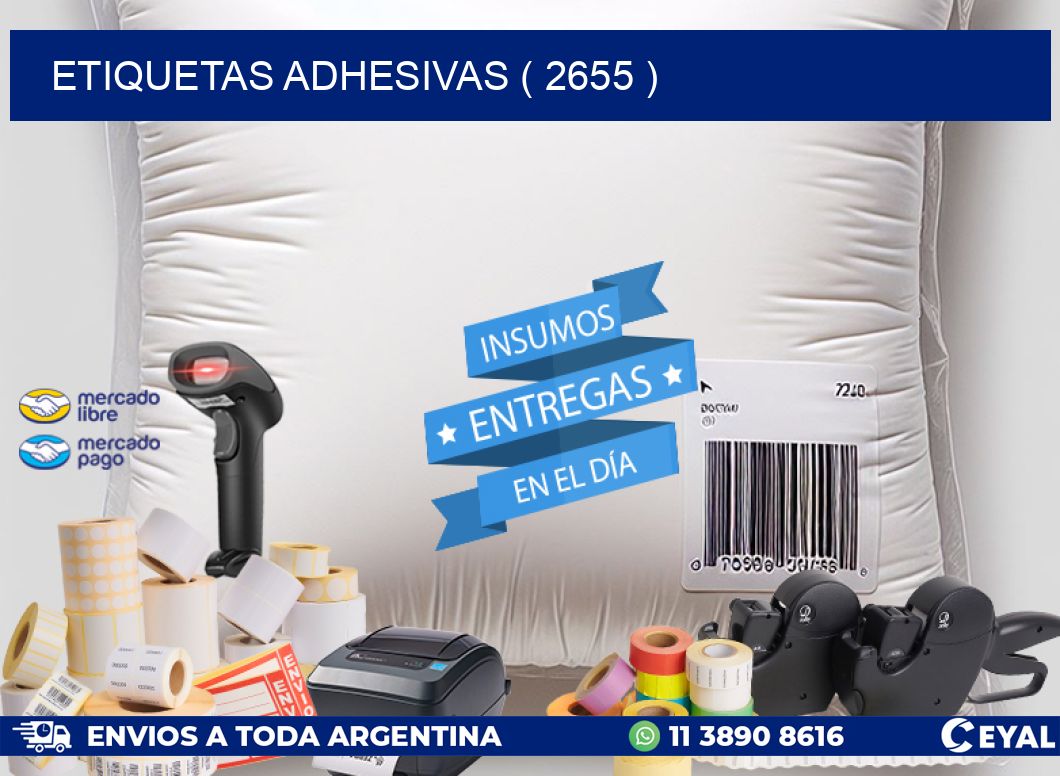 ETIQUETAS ADHESIVAS ( 2655 )
