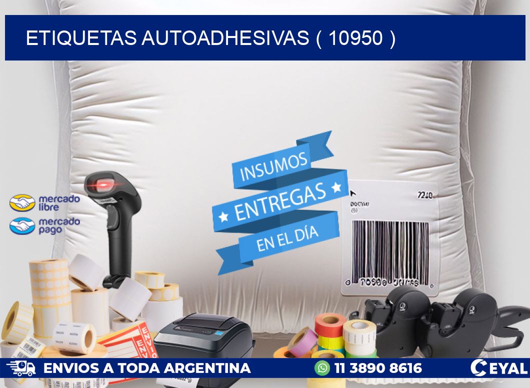 ETIQUETAS AUTOADHESIVAS ( 10950 )