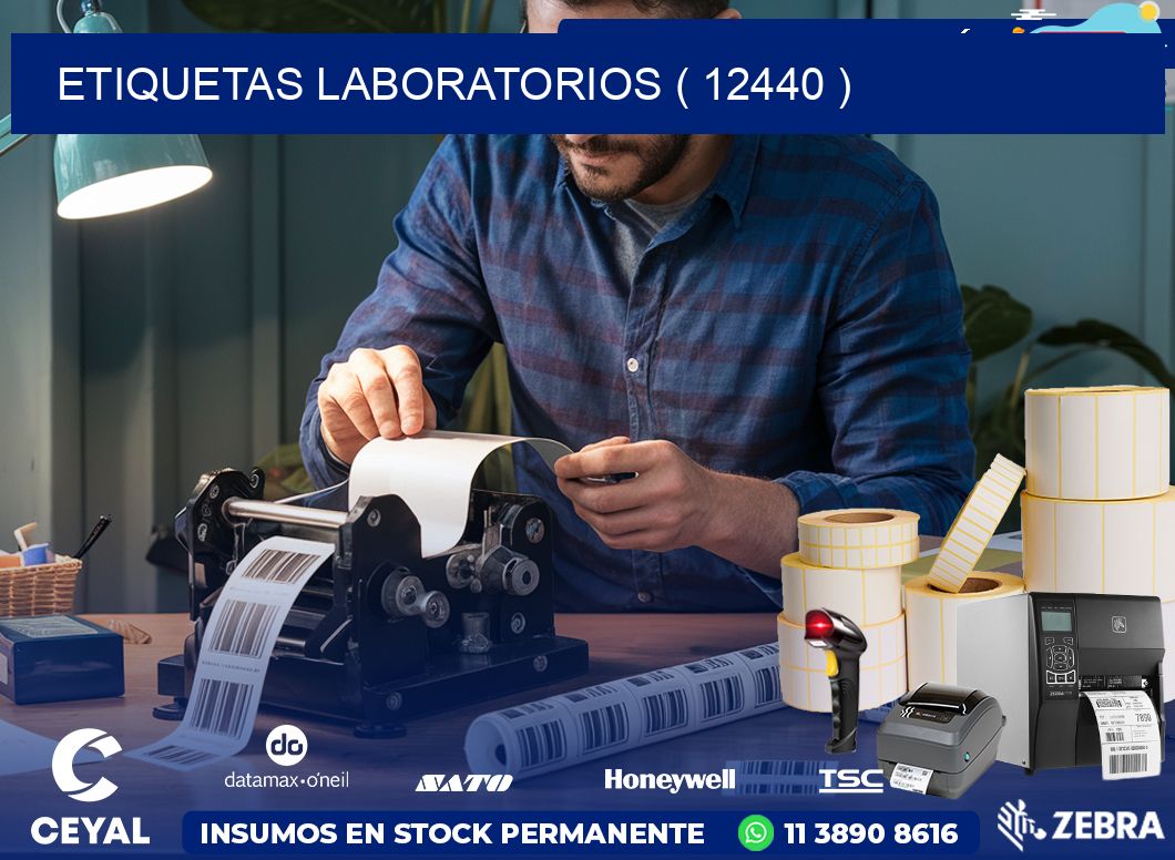 ETIQUETAS LABORATORIOS ( 12440 )