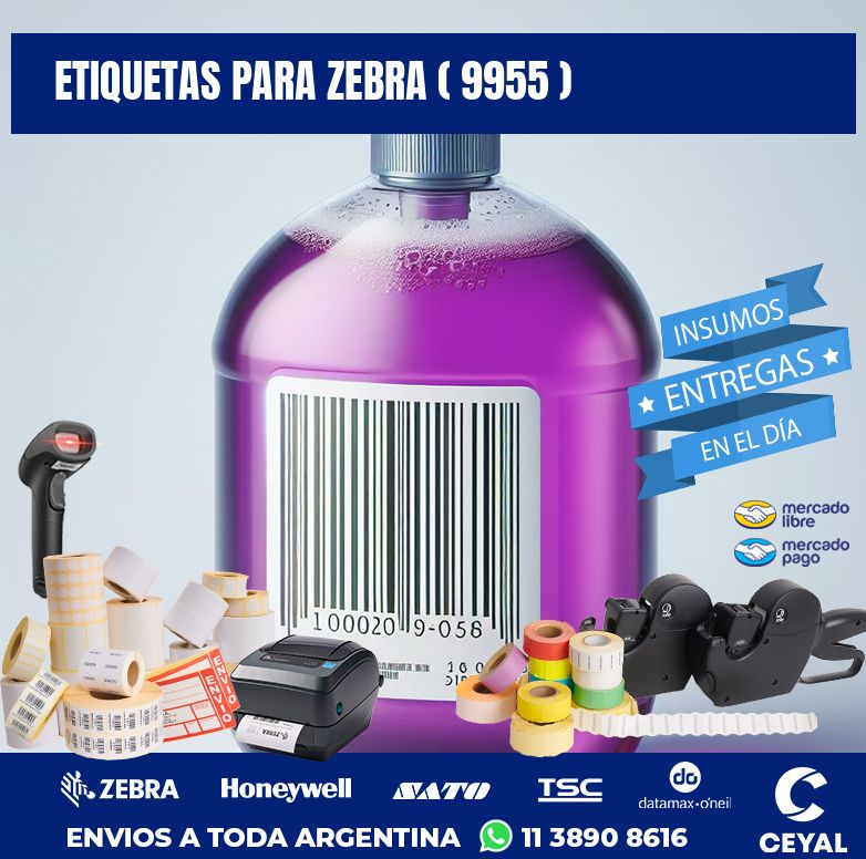 ETIQUETAS PARA ZEBRA ( 9955 )