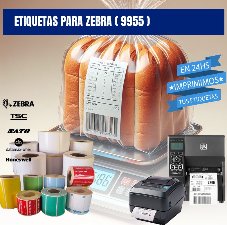 ETIQUETAS PARA ZEBRA ( 9955 )