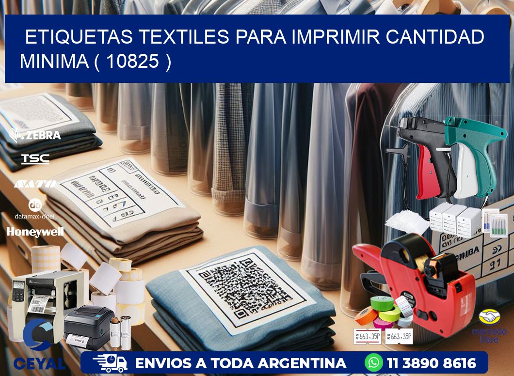ETIQUETAS TEXTILES PARA IMPRIMIR CANTIDAD MINIMA ( 10825 )