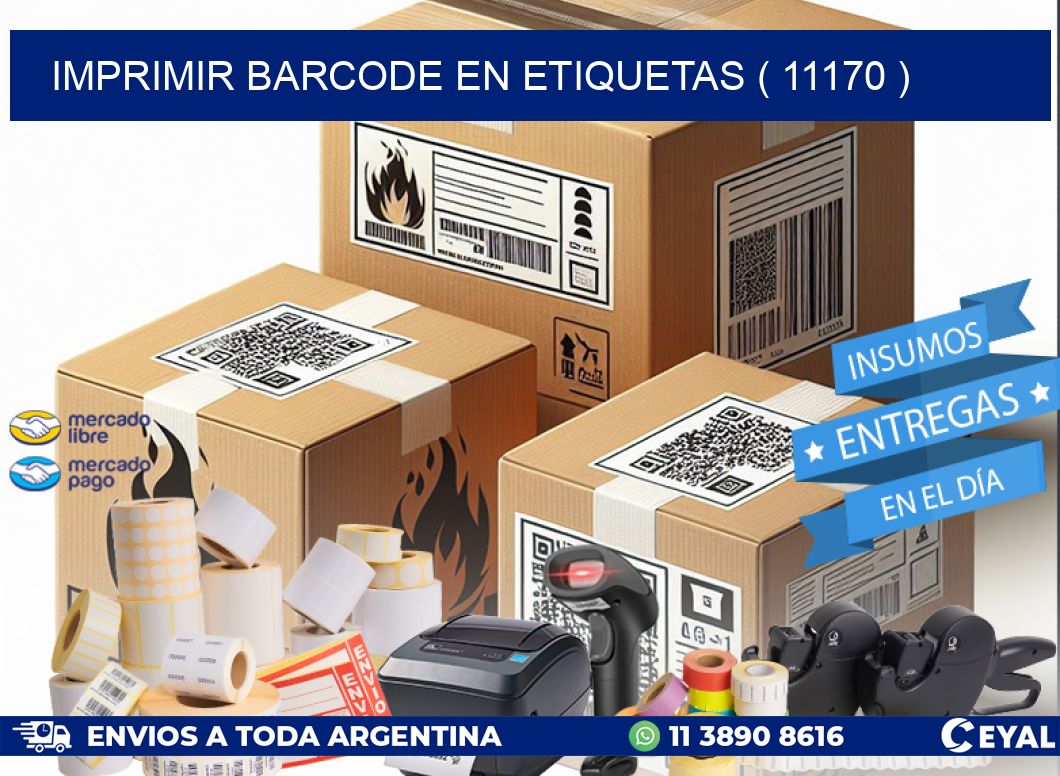 IMPRIMIR BARCODE EN ETIQUETAS ( 11170 )