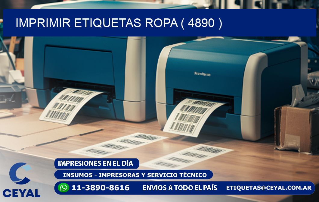 IMPRIMIR ETIQUETAS ROPA ( 4890 )