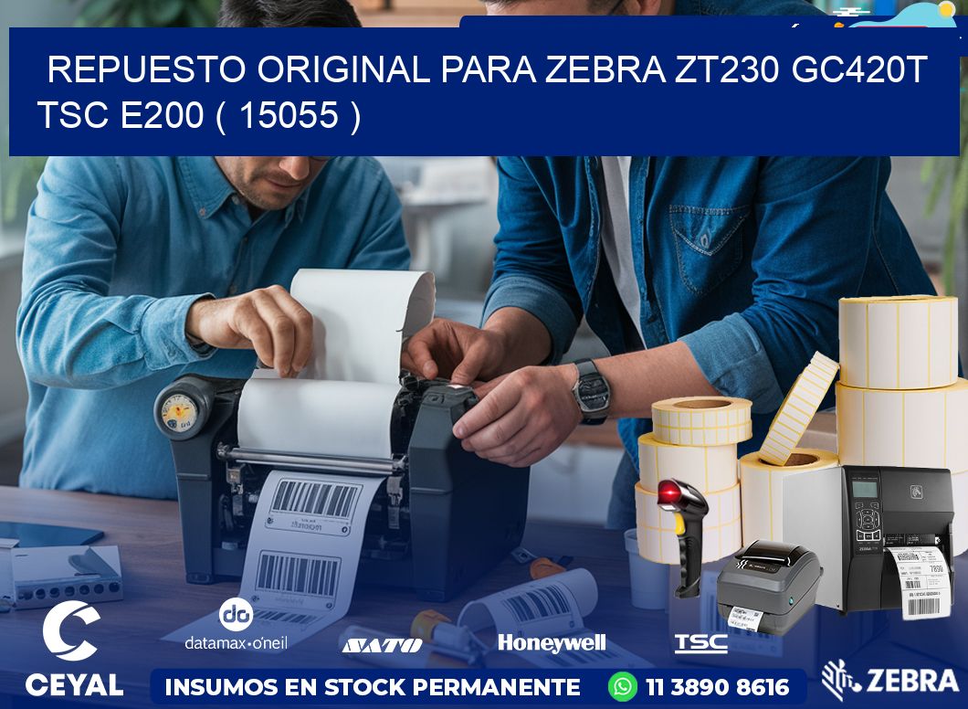 REPUESTO ORIGINAL PARA ZEBRA ZT230 GC420T TSC E200 ( 15055 )