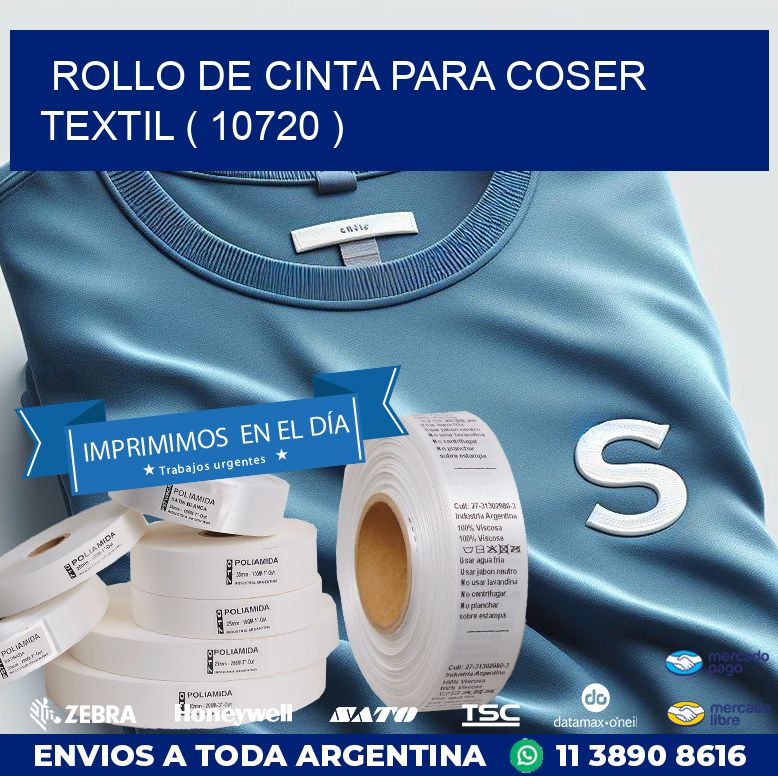 ROLLO DE CINTA PARA COSER TEXTIL ( 10720 )