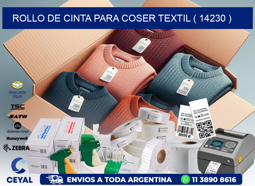 ROLLO DE CINTA PARA COSER TEXTIL ( 14230 )