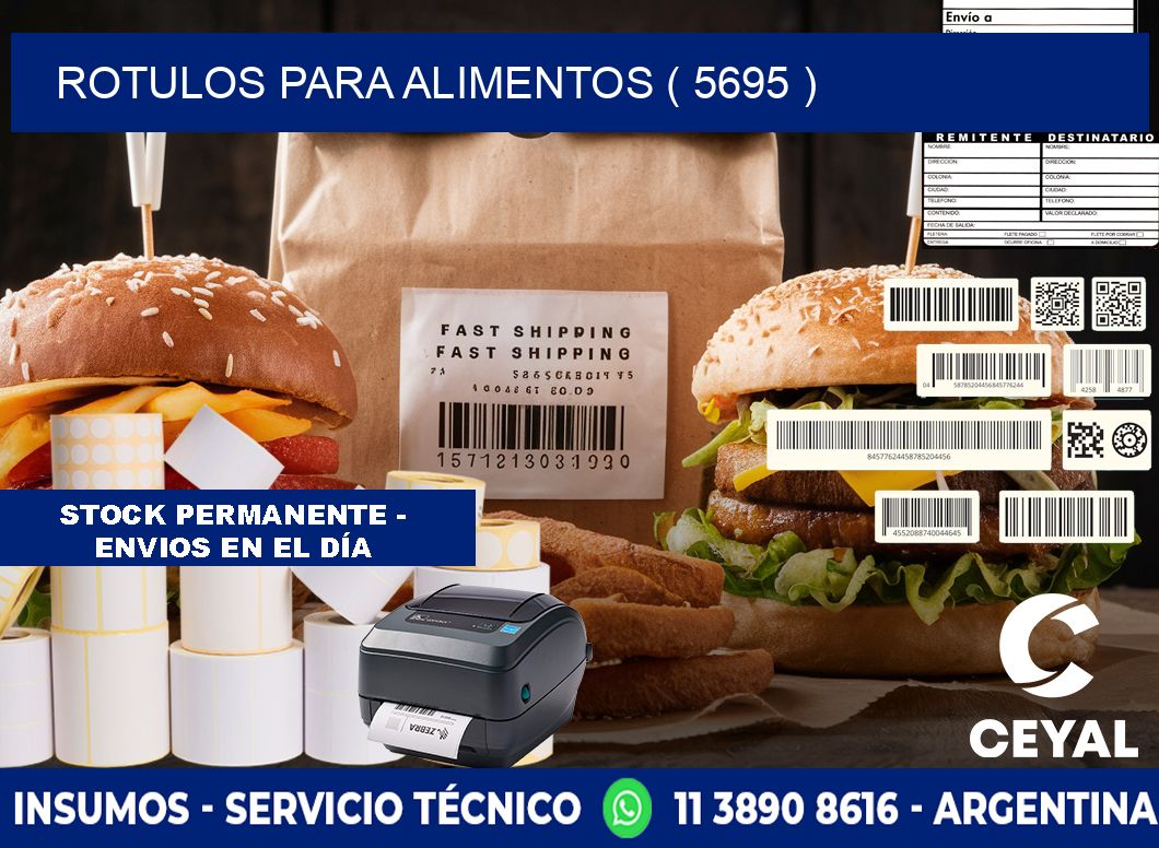 ROTULOS PARA ALIMENTOS ( 5695 )