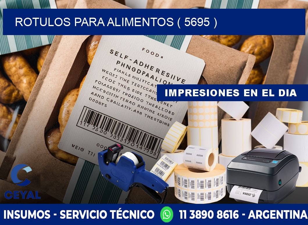 ROTULOS PARA ALIMENTOS ( 5695 )