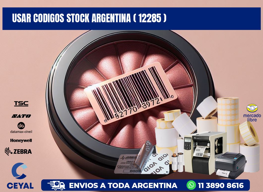 USAR CODIGOS STOCK ARGENTINA ( 12285 )