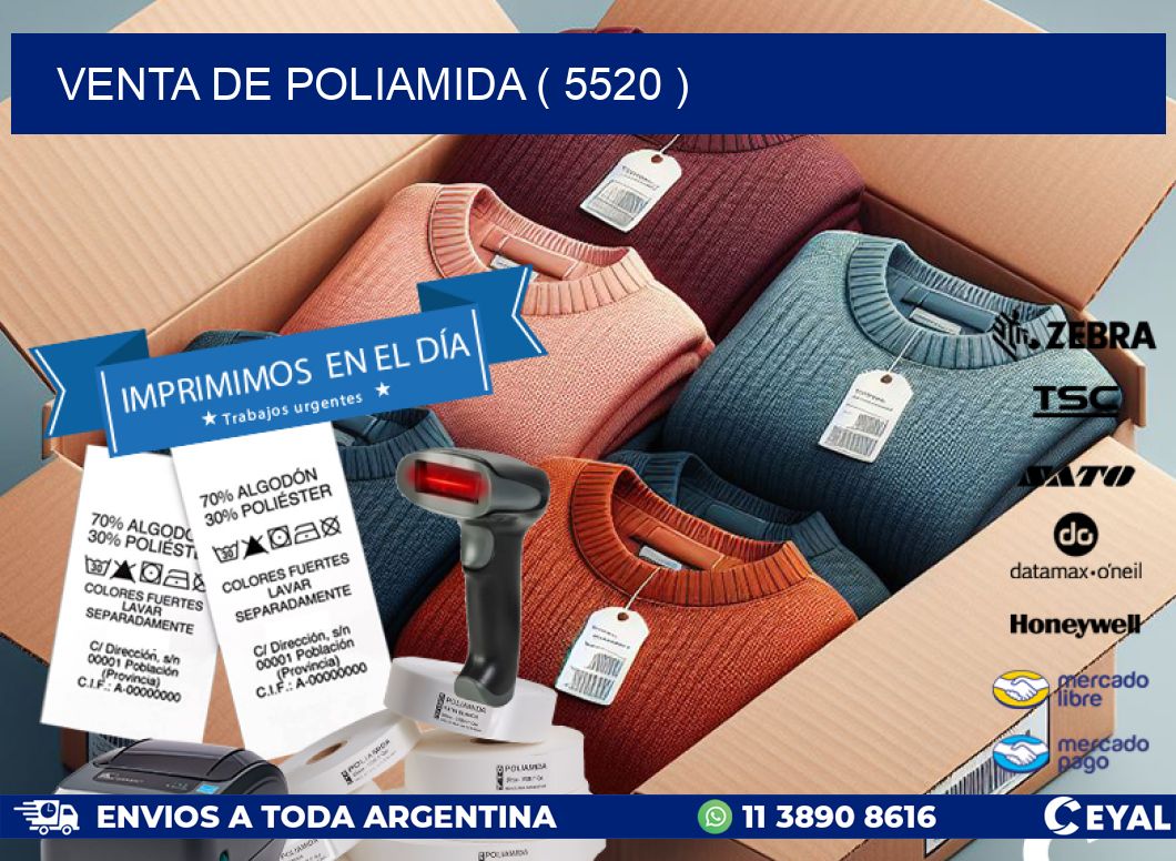 VENTA DE POLIAMIDA ( 5520 )