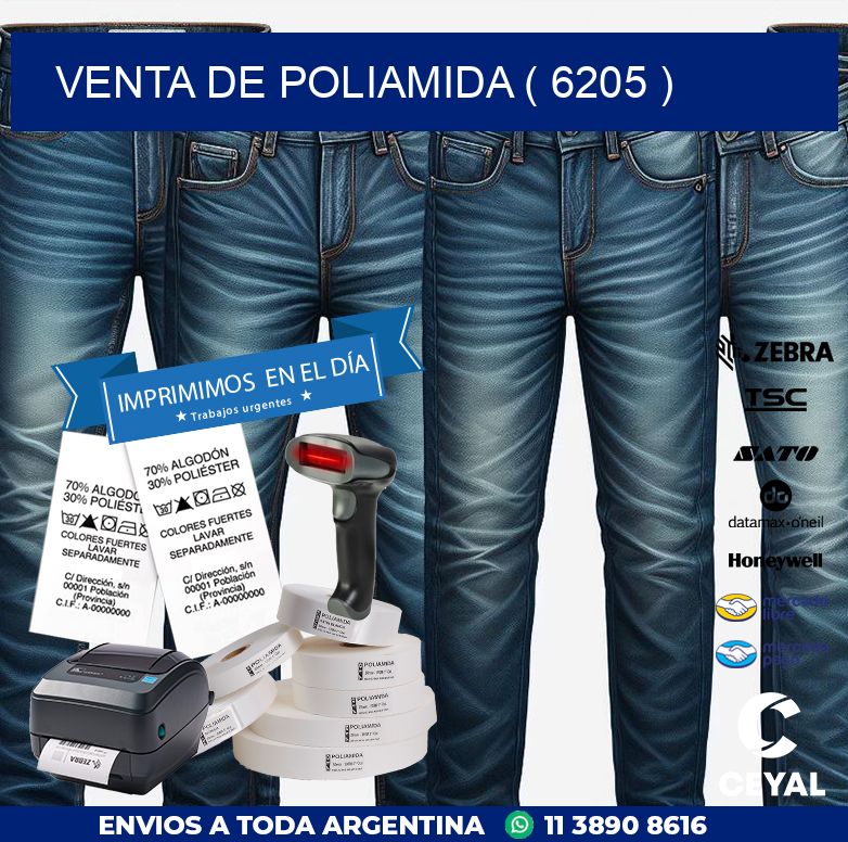 VENTA DE POLIAMIDA ( 6205 )