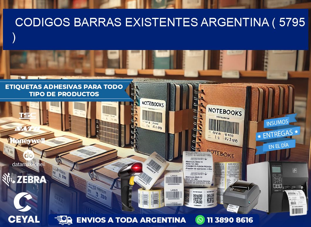 codigos barras existentes argentina ( 5795 )