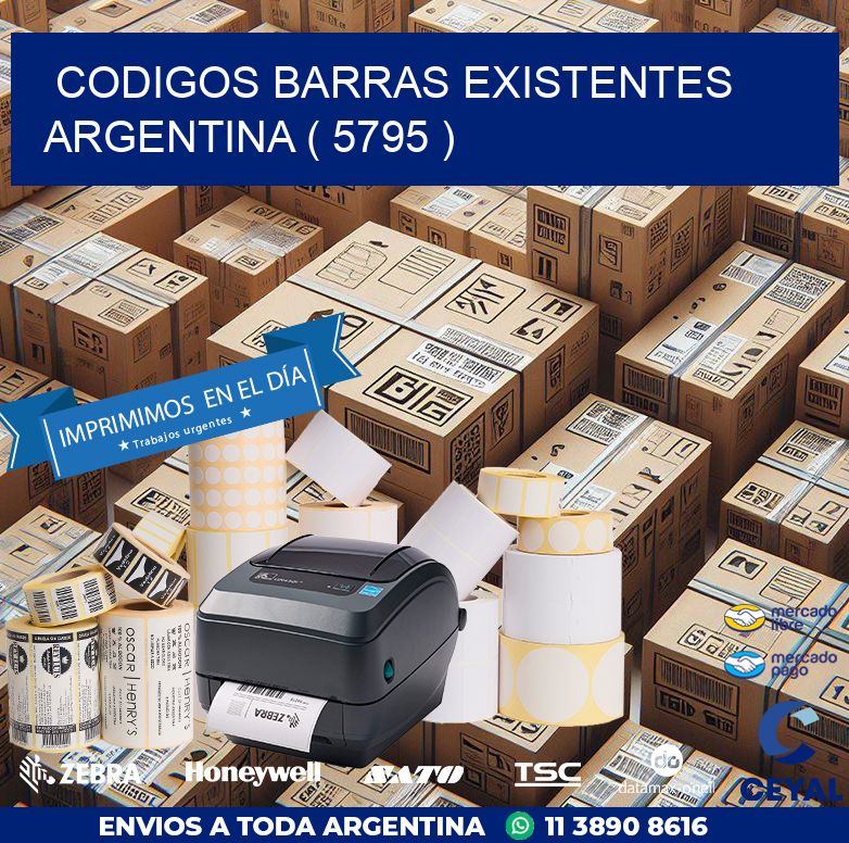 codigos barras existentes argentina ( 5795 )