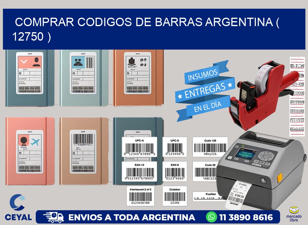 comprar codigos de barras argentina ( 12750 )