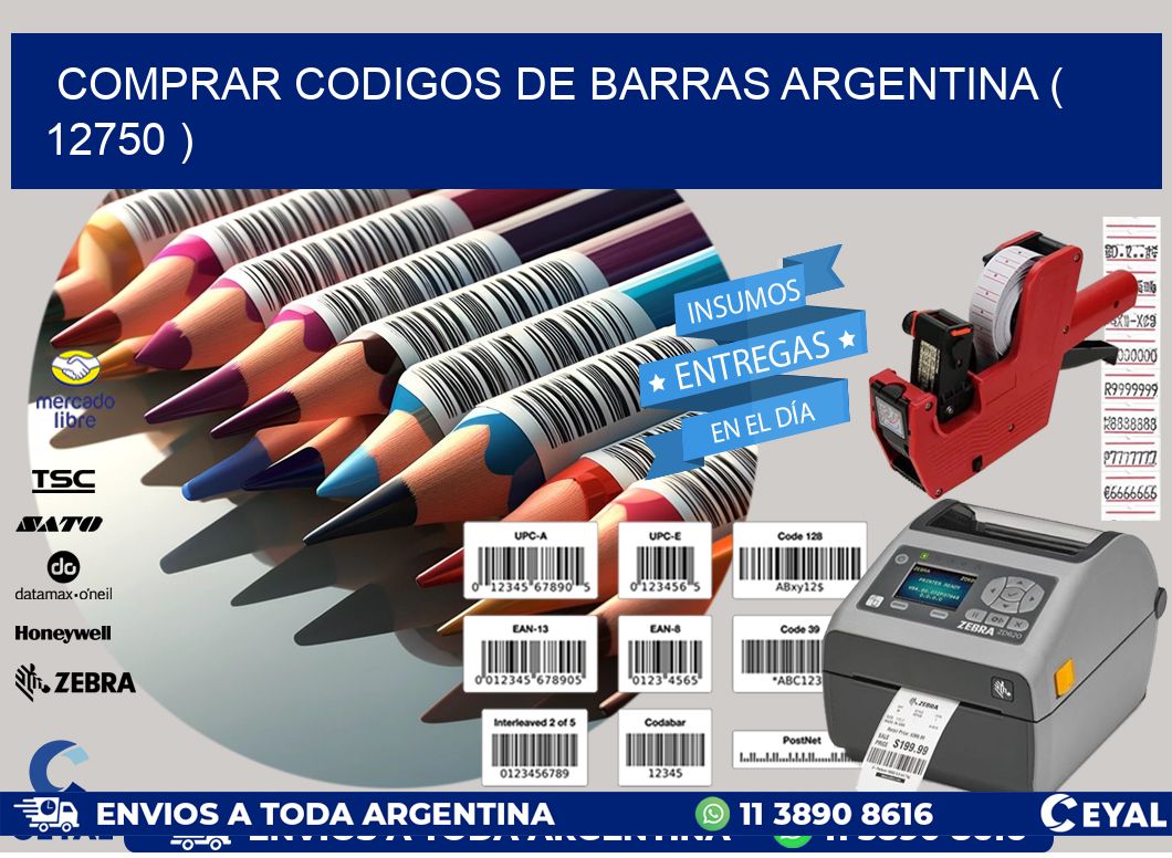 comprar codigos de barras argentina ( 12750 )