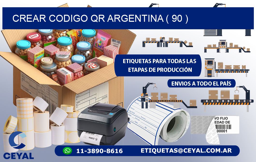 crear codigo qr argentina ( 90 )