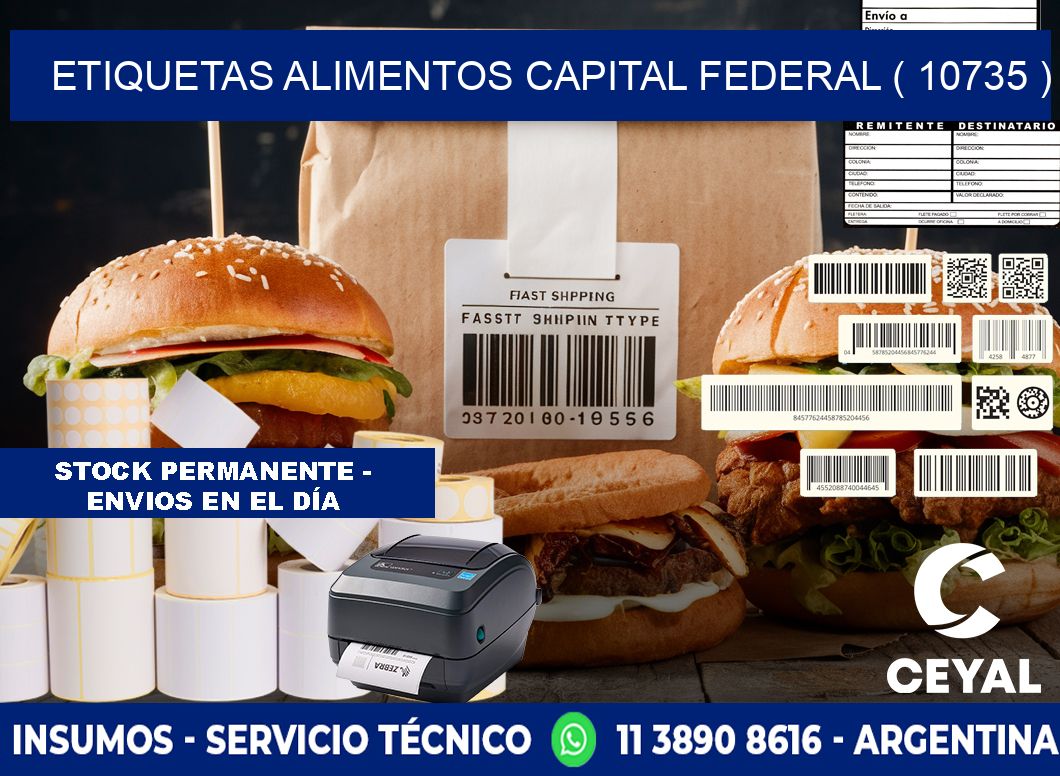 etiquetas alimentos capital federal ( 10735 )