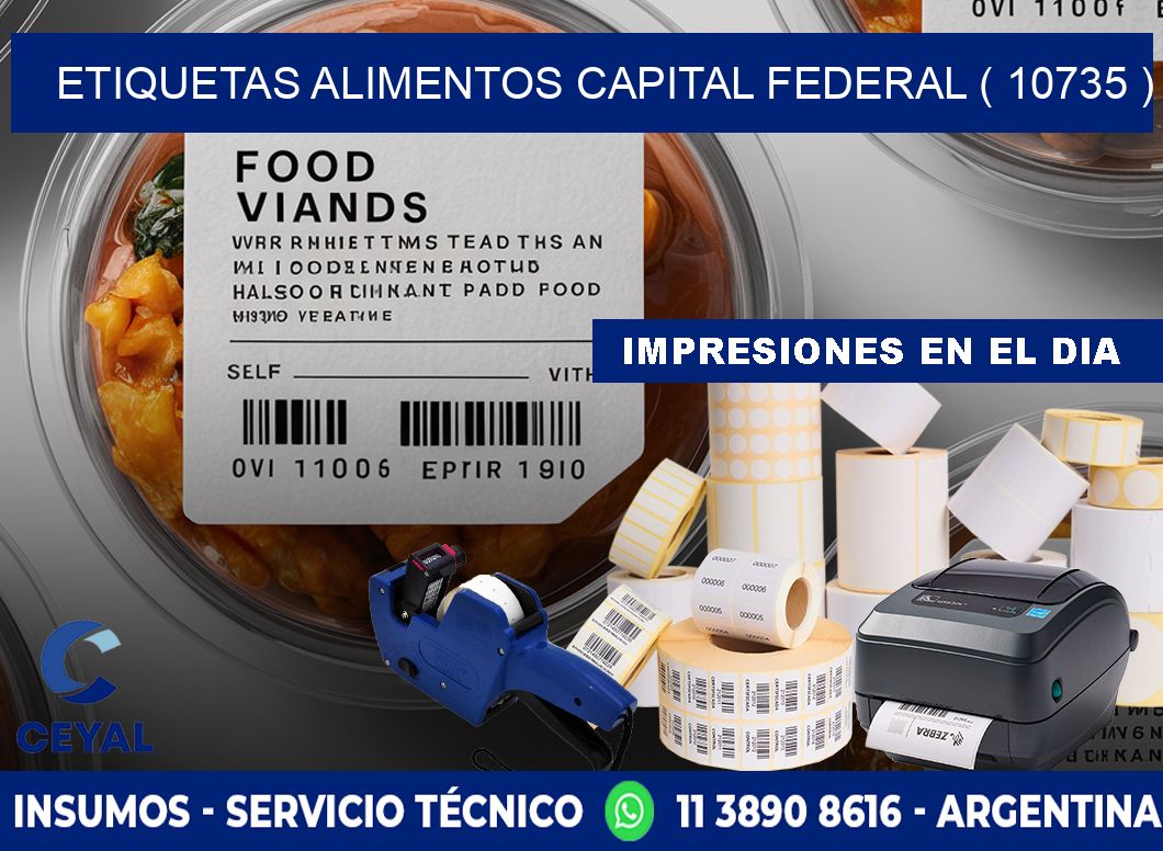 etiquetas alimentos capital federal ( 10735 )