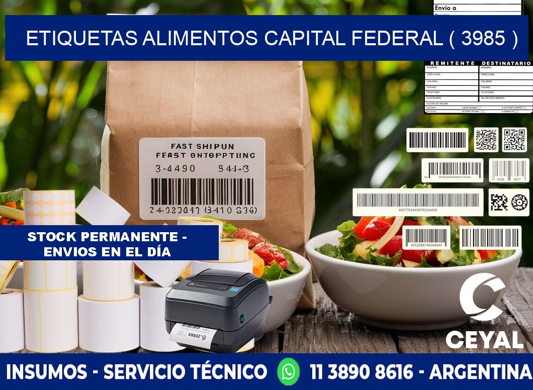 etiquetas alimentos capital federal ( 3985 )