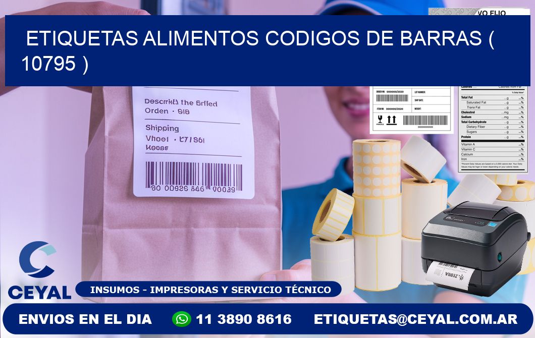 etiquetas alimentos codigos de barras ( 10795 )