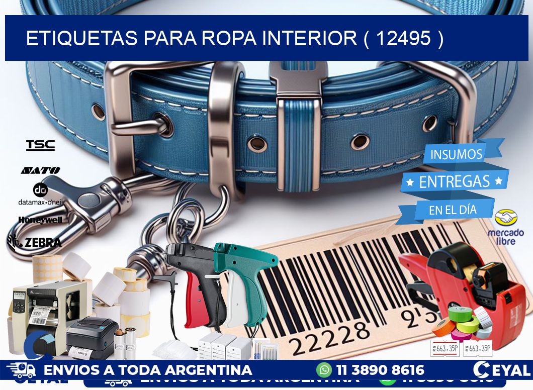 etiquetas para ropa interior ( 12495 )