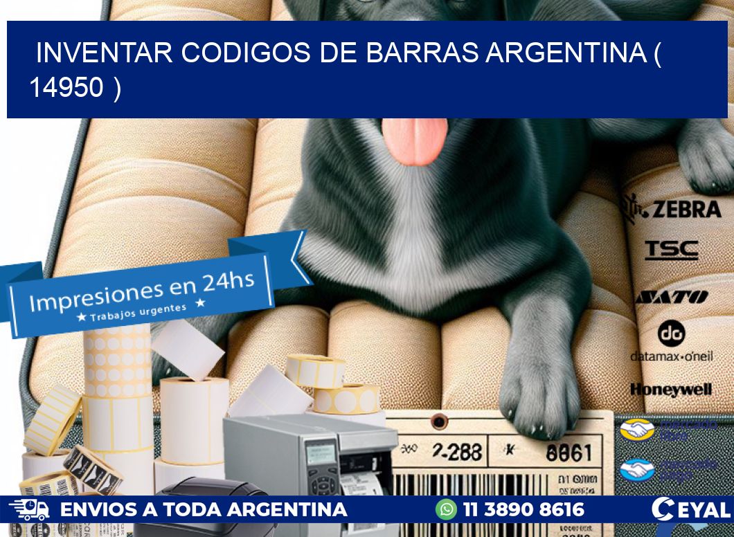 inventar codigos de barras argentina ( 14950 )