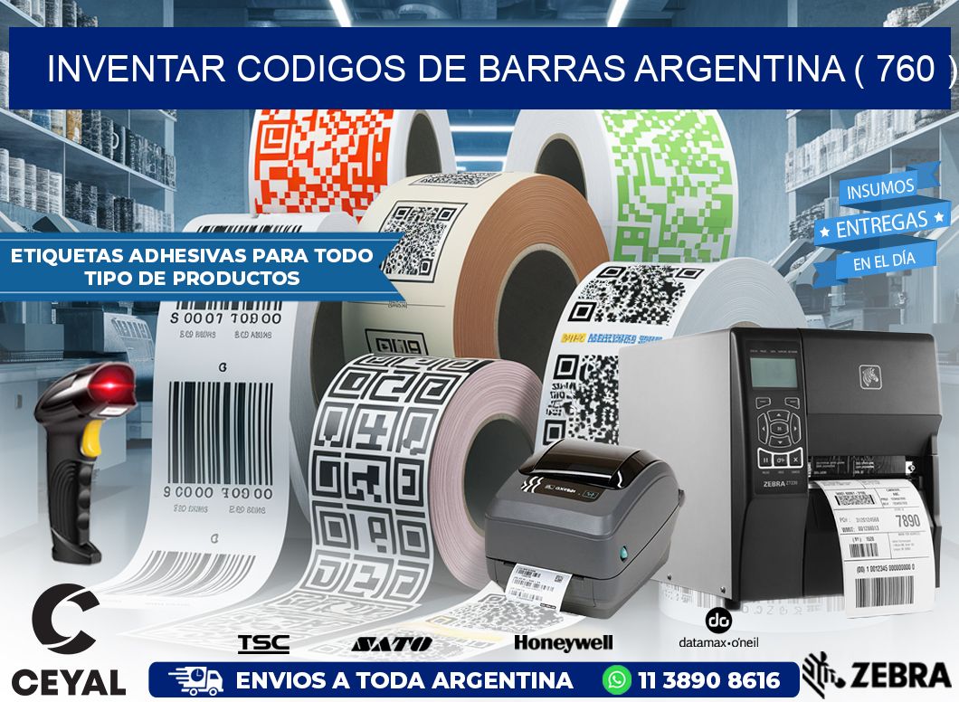 inventar codigos de barras argentina ( 760 )
