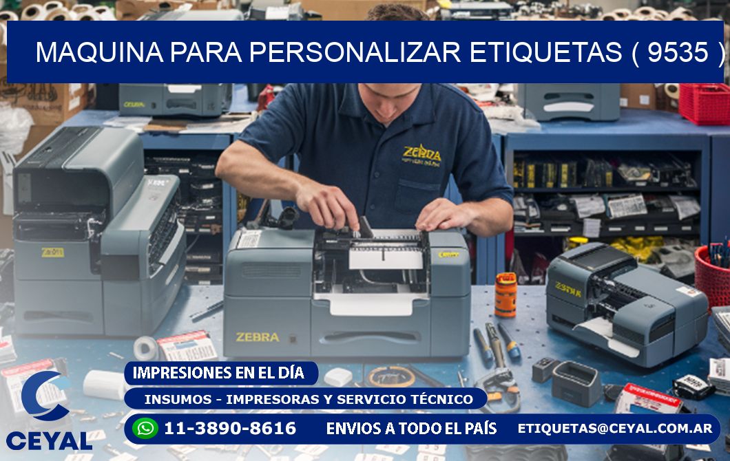 maquina para personalizar etiquetas ( 9535 )