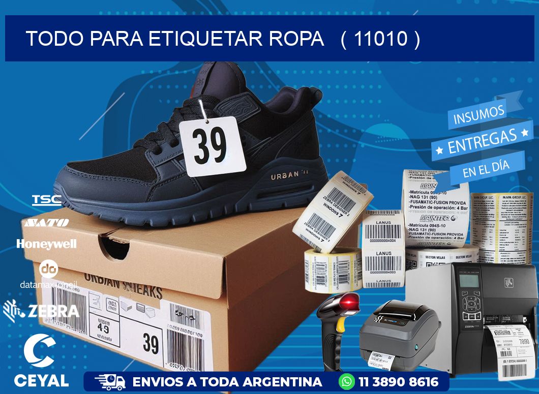 todo para etiquetar ropa   ( 11010 )