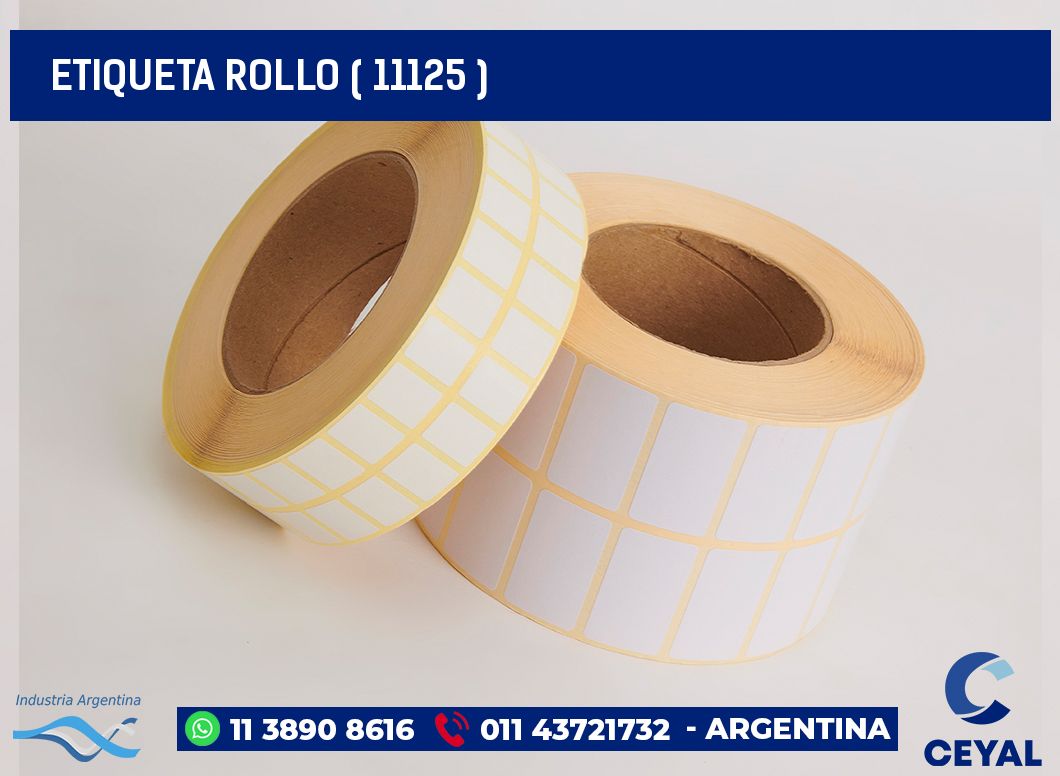 ETIQUETA ROLLO ( 11125 )