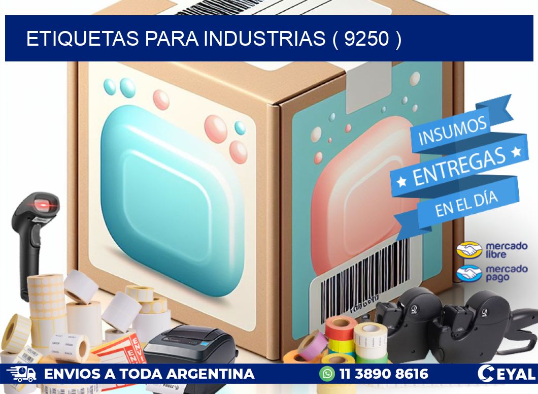 ETIQUETAS PARA INDUSTRIAS ( 9250 )