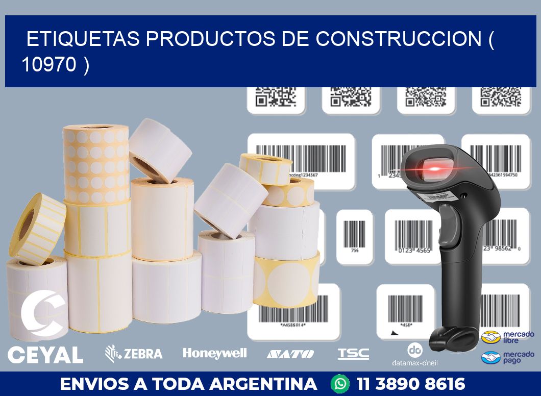 ETIQUETAS PRODUCTOS DE CONSTRUCCION ( 10970 )