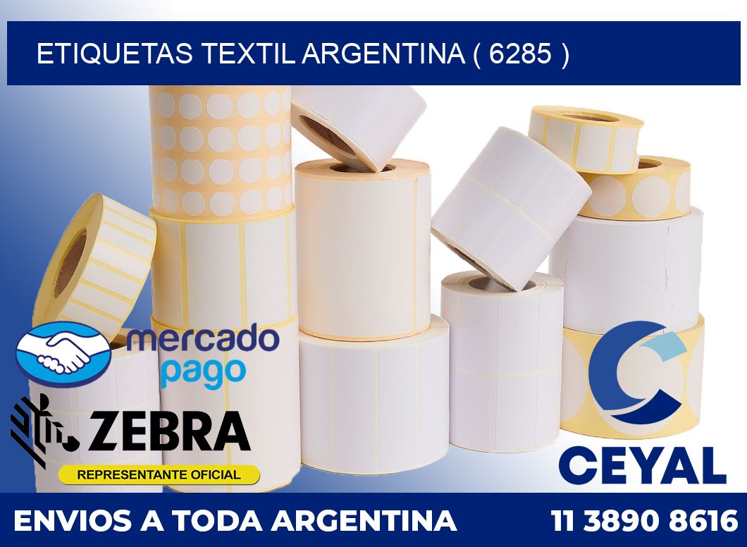 ETIQUETAS TEXTIL ARGENTINA ( 6285 )