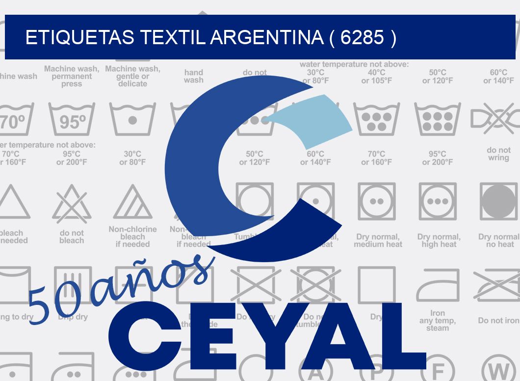 ETIQUETAS TEXTIL ARGENTINA ( 6285 )