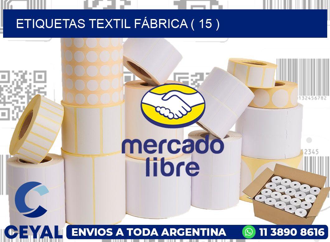 ETIQUETAS TEXTIL FÁBRICA ( 15 )