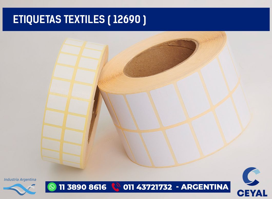 ETIQUETAS TEXTILES ( 12690 )