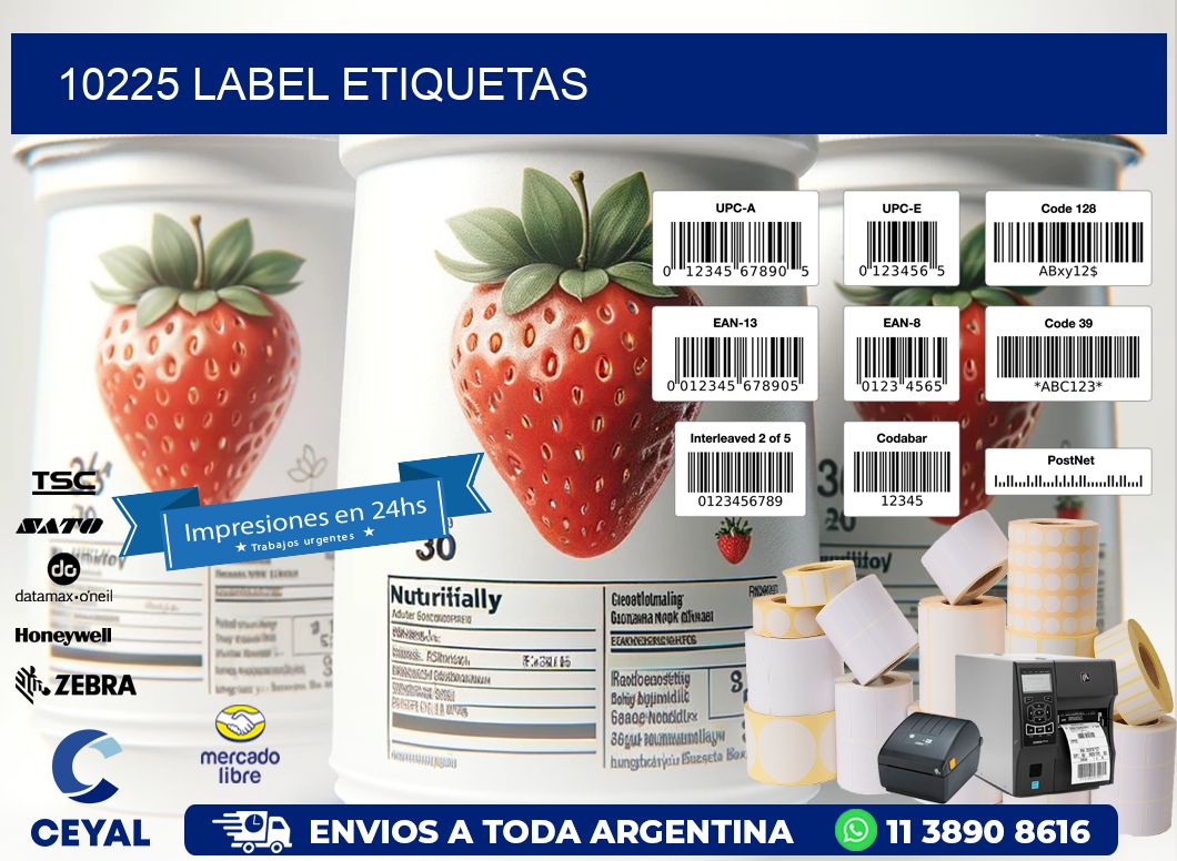 10225 LABEL ETIQUETAS