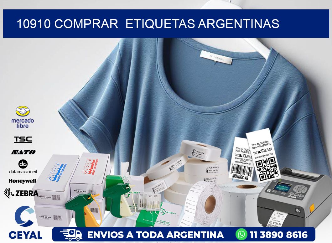 10910 COMPRAR  ETIQUETAS ARGENTINAS