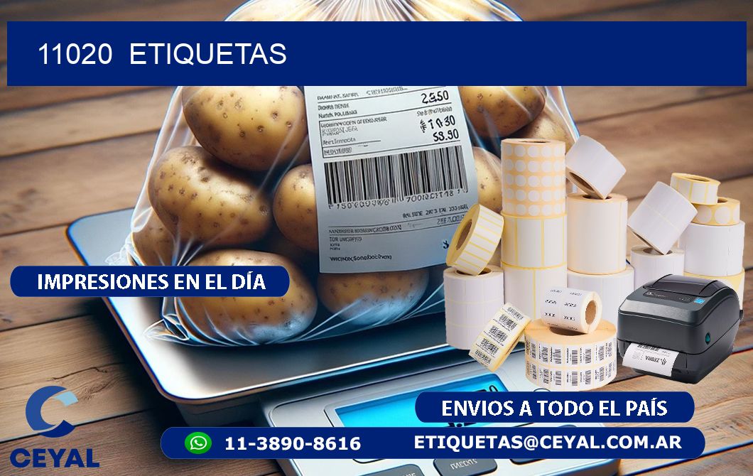 11020  ETIQUETAS