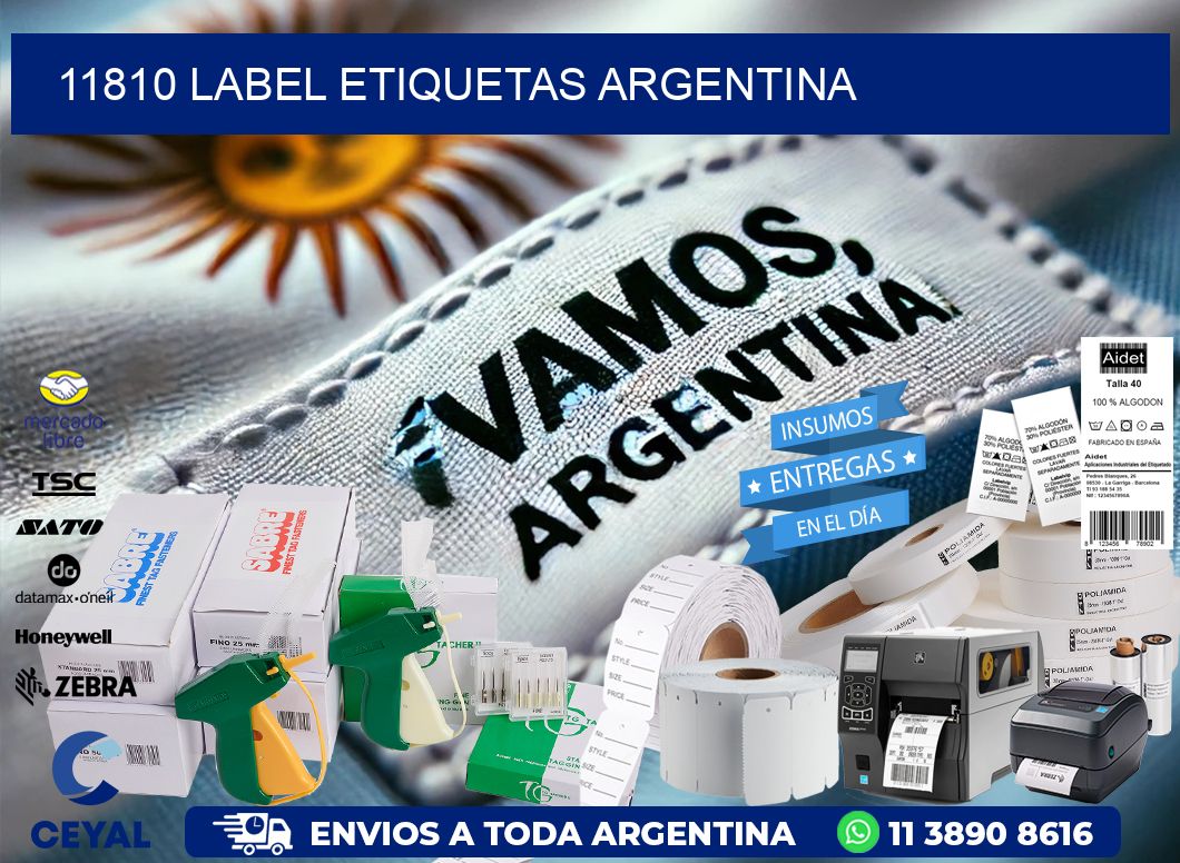 11810 LABEL ETIQUETAS ARGENTINA