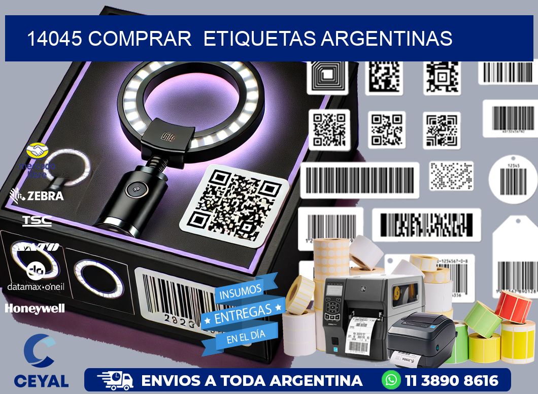 14045 COMPRAR  ETIQUETAS ARGENTINAS