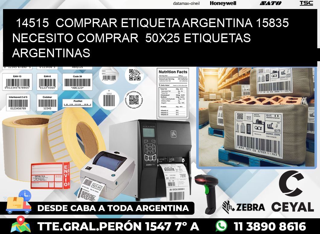 14515  COMPRAR ETIQUETA ARGENTINA 15835 NECESITO COMPRAR  50X25 ETIQUETAS ARGENTINAS