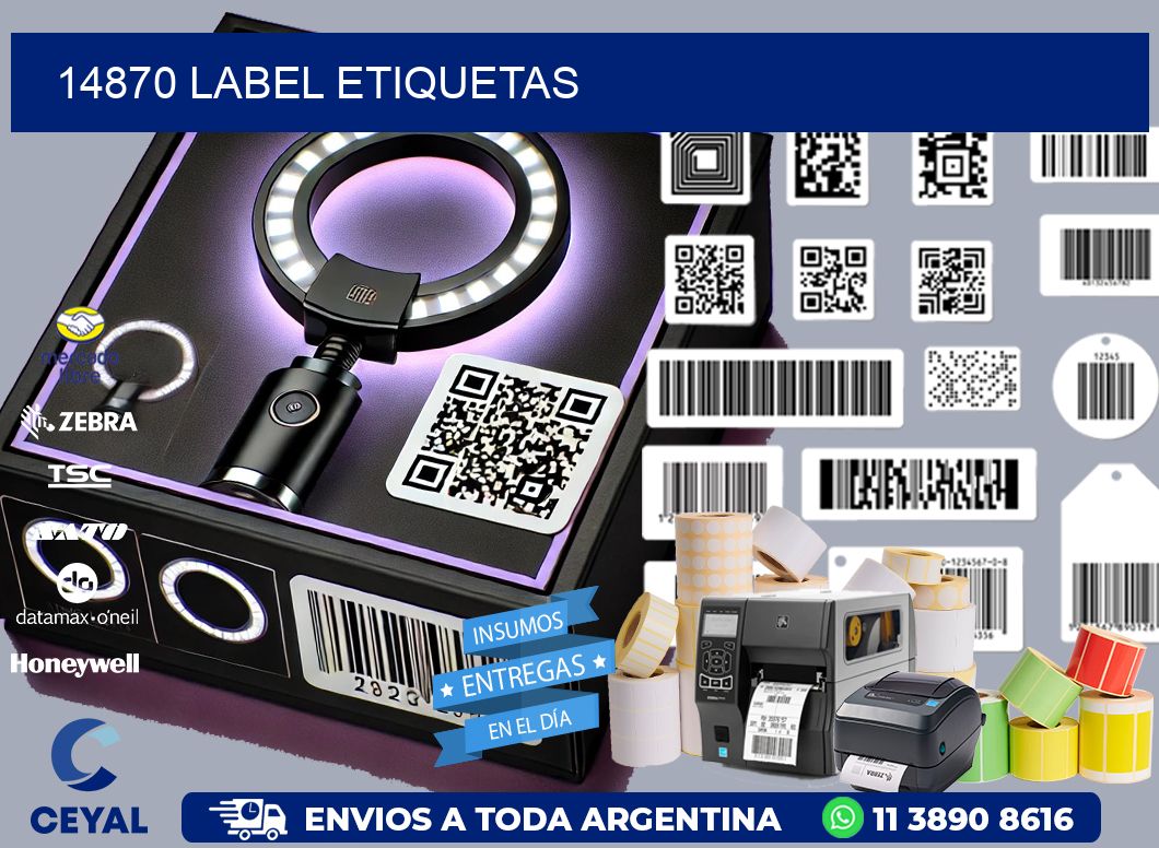 14870 LABEL ETIQUETAS