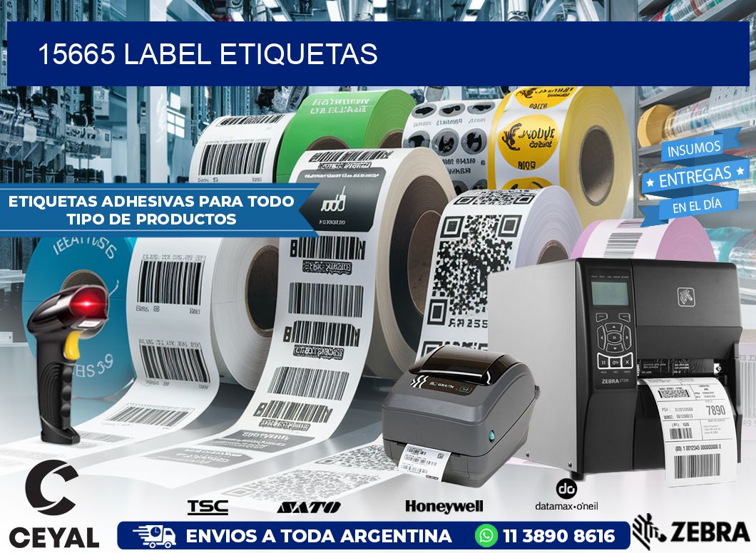 15665 LABEL ETIQUETAS