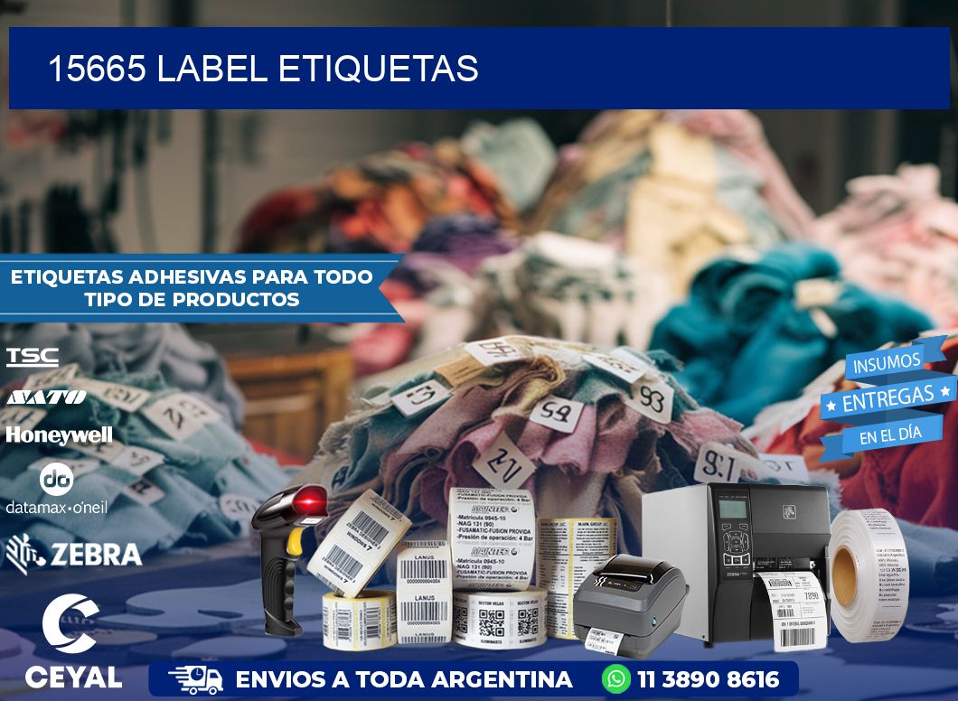 15665 LABEL ETIQUETAS