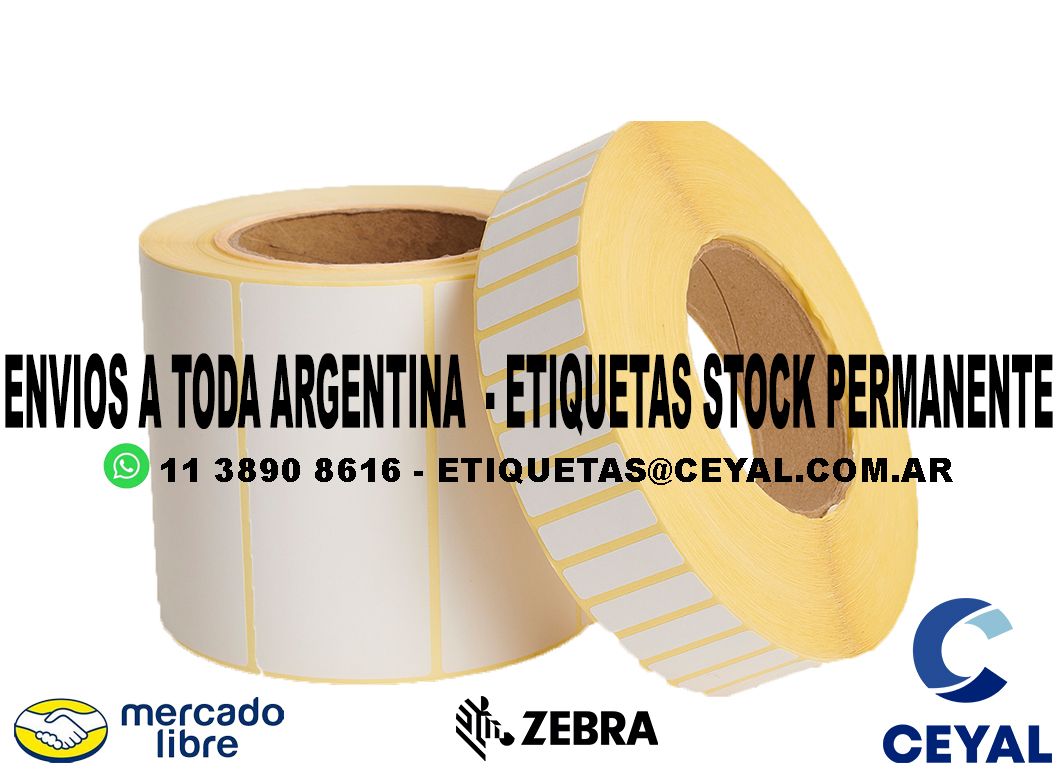 200 ETIQUETAS PERSONALIZADAS 53 x 50