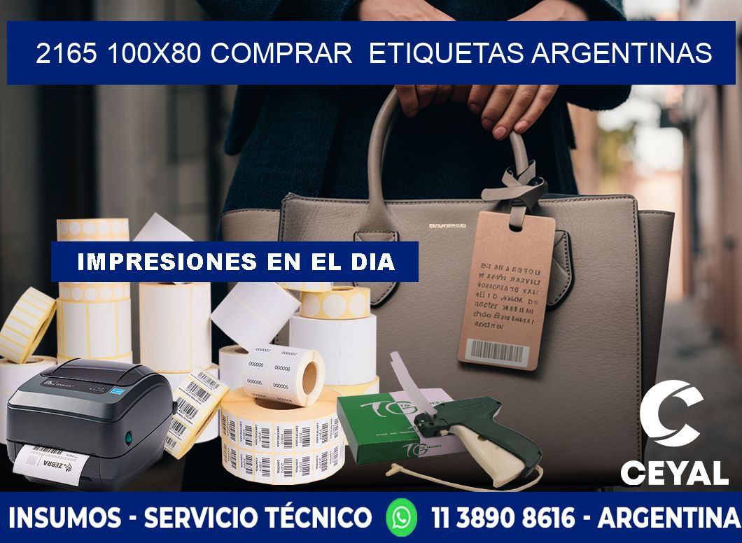 2165 100X80 COMPRAR  ETIQUETAS ARGENTINAS