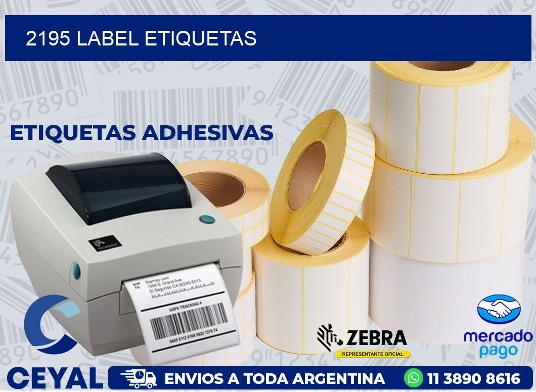 2195 LABEL ETIQUETAS